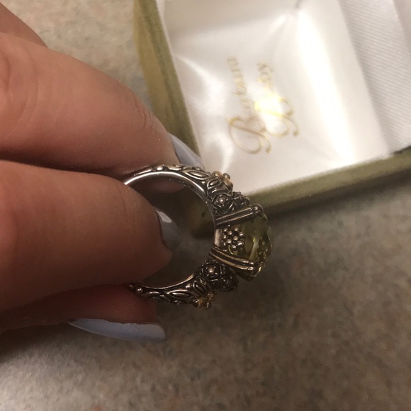 Barbara Bixby Lemon Citrine Ring 18K Gold - Picture 8 of 8